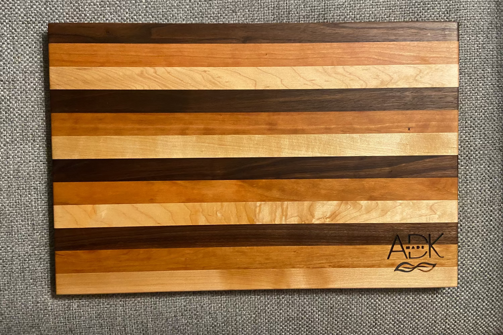 Maple/Cherry/Walnut Stripe