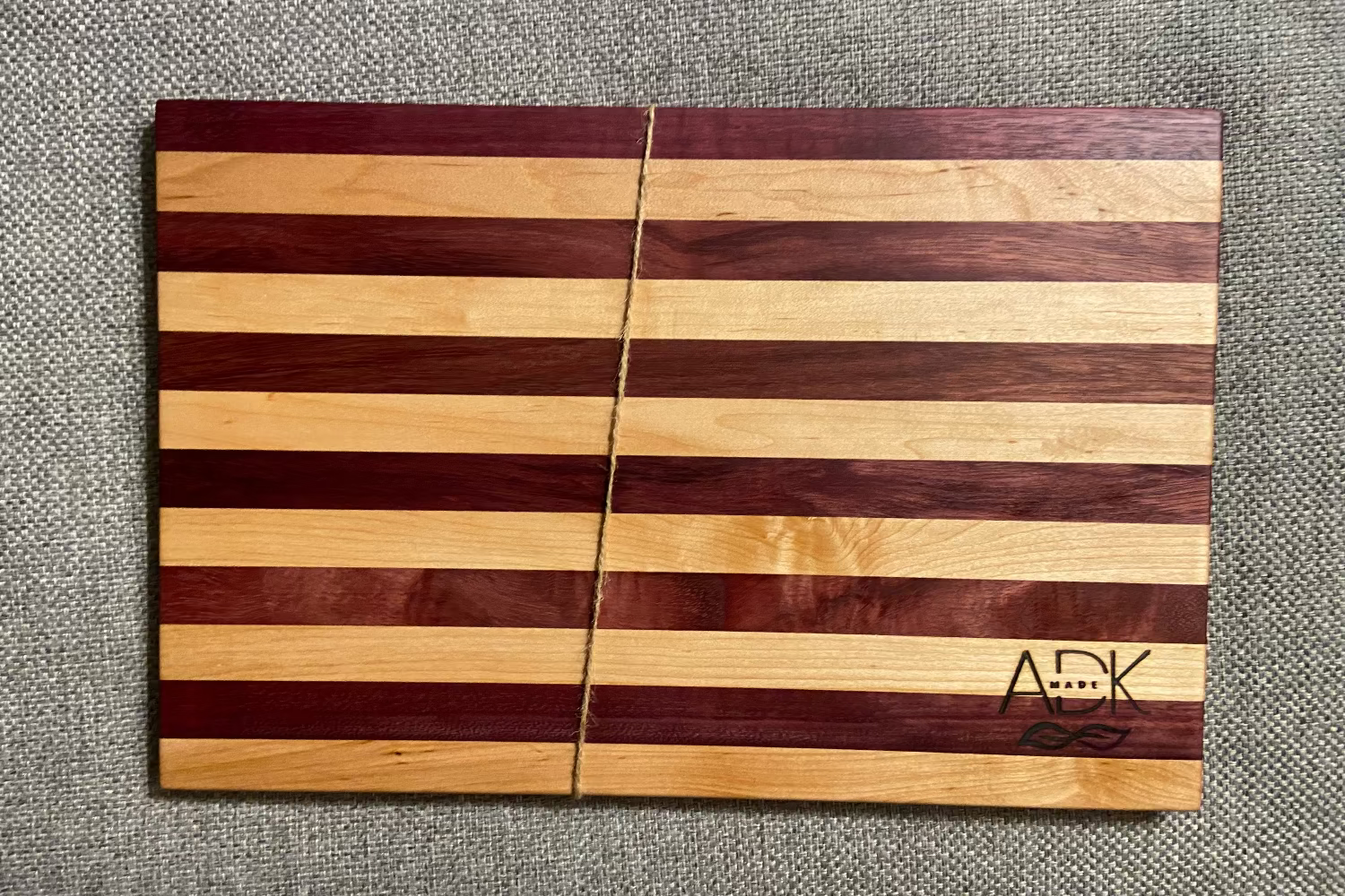Purple Heart/Maple Stripe